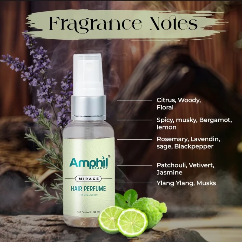 Generic Amphil beauty Mirage Unisex Hair perfume 60 ml | Alcohol Free | Water Based | Paraben Free