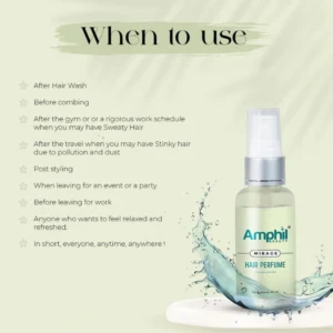 Generic Amphil beauty Mirage Unisex Hair perfume 60 ml | Alcohol Free | Water Based | Paraben Free