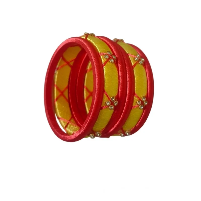 64601-1-1000x1000-1.webp Generic Women's Plastic Silk Thread Bangles (Lemon Yellow, Size: 2.2)