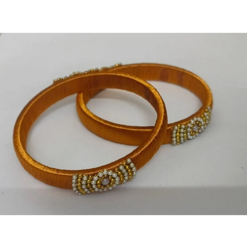 64603-2-1000x1000-1.webp Generic Women's Plastic Silk Thread Bangles (Light Brown, Size: 2.1)