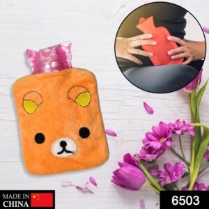 6503.jpg Hot Water Bag for Pain Relief � Soft Cover & Portable Design