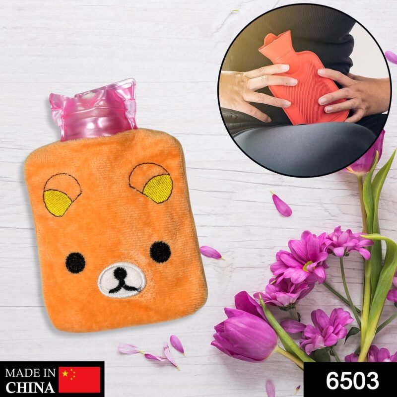 6503.jpg Hot Water Bag for Pain Relief � Soft Cover & Portable Design