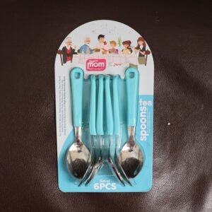 Stainless Steel Tea Spoon Set – Durable & Comfortable 6 Pieces