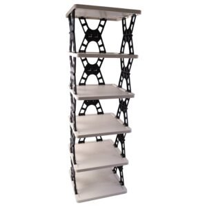 6layersRack-04.jpg Multipurpose Foldable 6 Layer Storage Rack � Space-Saving Home Organizer