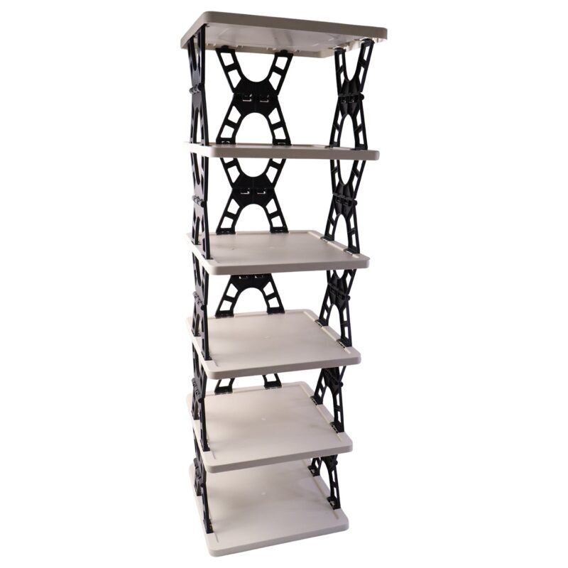 6layersRack-04.jpg Multipurpose Foldable 6 Layer Storage Rack � Space-Saving Home Organizer