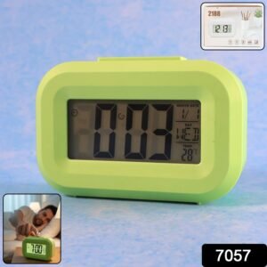 Digital Alarm Clock – Clear Display with Date & Temperature