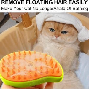 71zyydWkjlL._AC_SL1500.jpg Cat Steamy Brush � 3-in-1 Pet Grooming & Hair Removal Tool