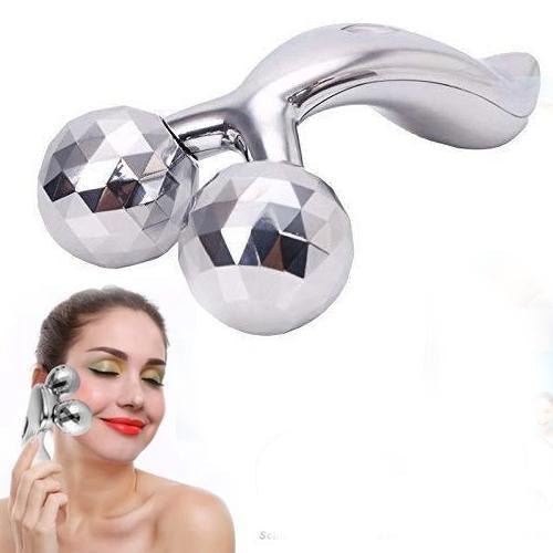 3D Roller Face Massager – Skin Tightening Tool | Velvet Wellness