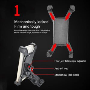 7_ed0a0199-46b4-4e94-939c-ab60cda514ca.jpg Bike Phone Holder – Anti-Shake 360° Rotation Mount | Gambit