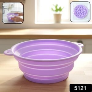 Folding Silicone Facial Ice Bath Bowl – Collapsible & Space-Saving