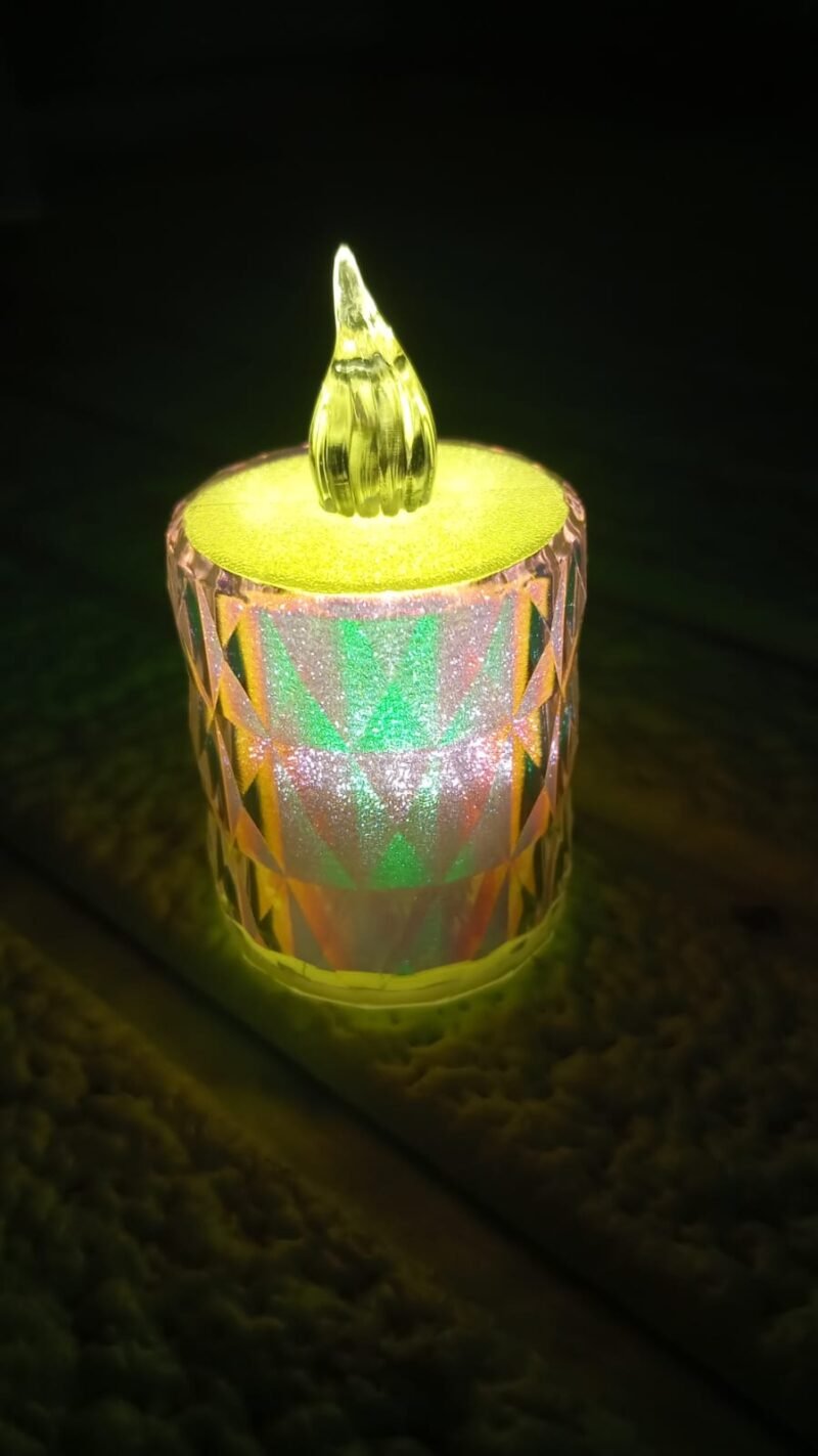 Flameless LED Candles – 4 Pc Decorative Tea Light Set | Indo Glow
