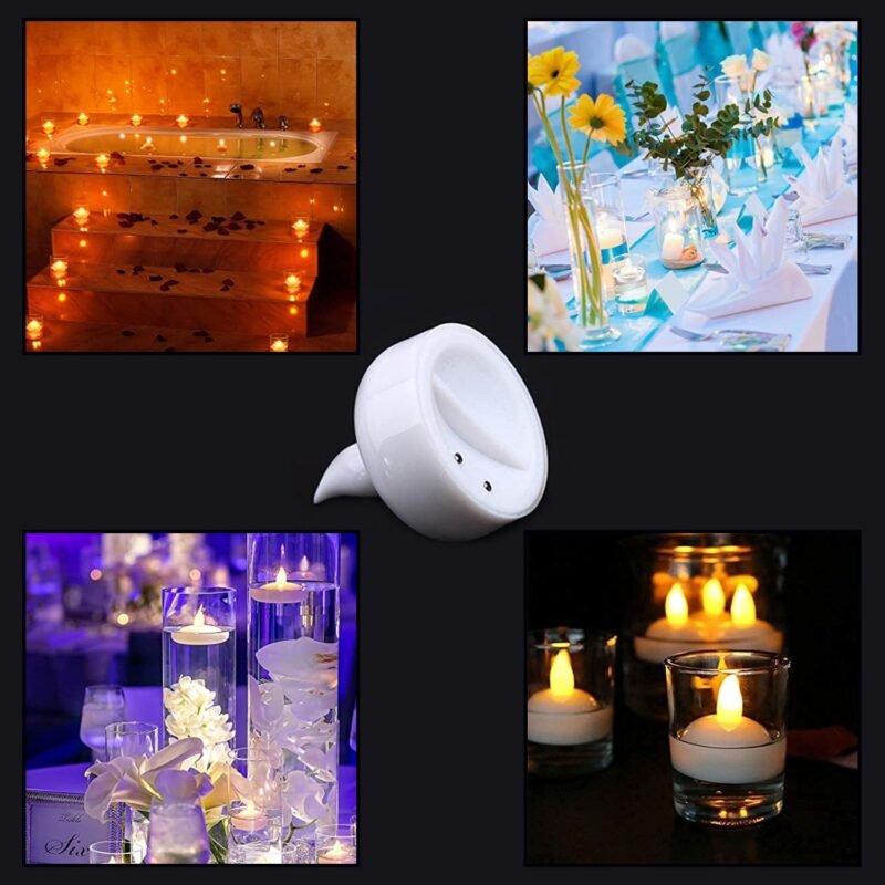 Flameless Floating Candles � Safe & Long-lasting Water Decor