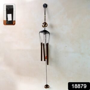 99118879-180Pc-DD_18879-Av-Sv.jpg Metal Wind Chime with Om Symbol – Peaceful Spiritual Decor
