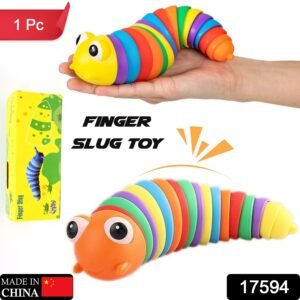 Rainbow Slug Fidget Toy – Stress Relief & Sensory Play | Little Learners