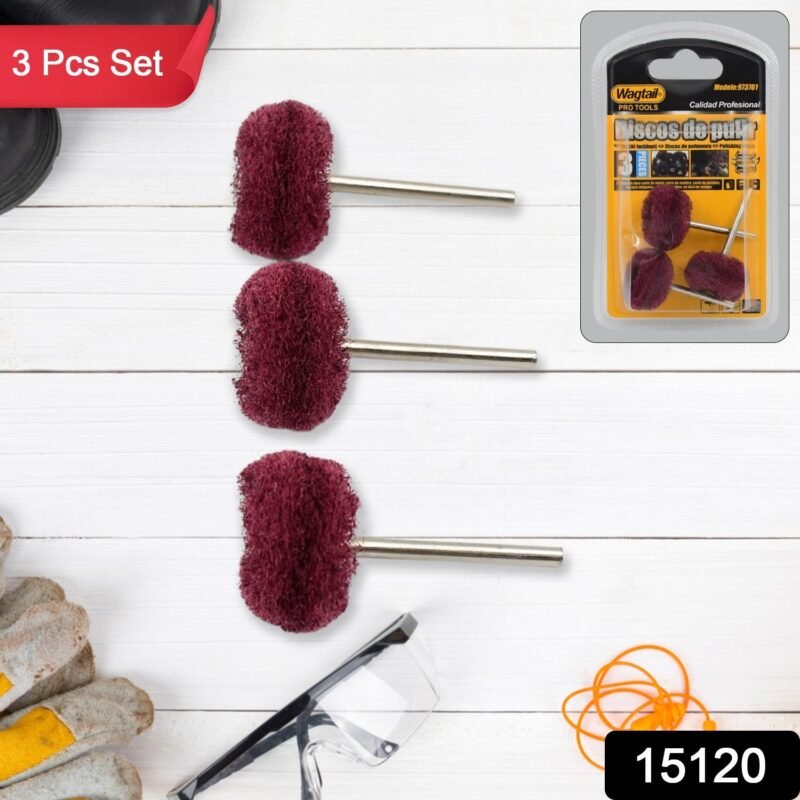 Abrasive Buffing Wheel Set � For Rust Removal & Polishing
