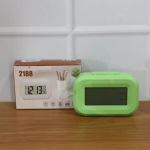 Digital Alarm Clock – Clear Display with Date & Temperature
