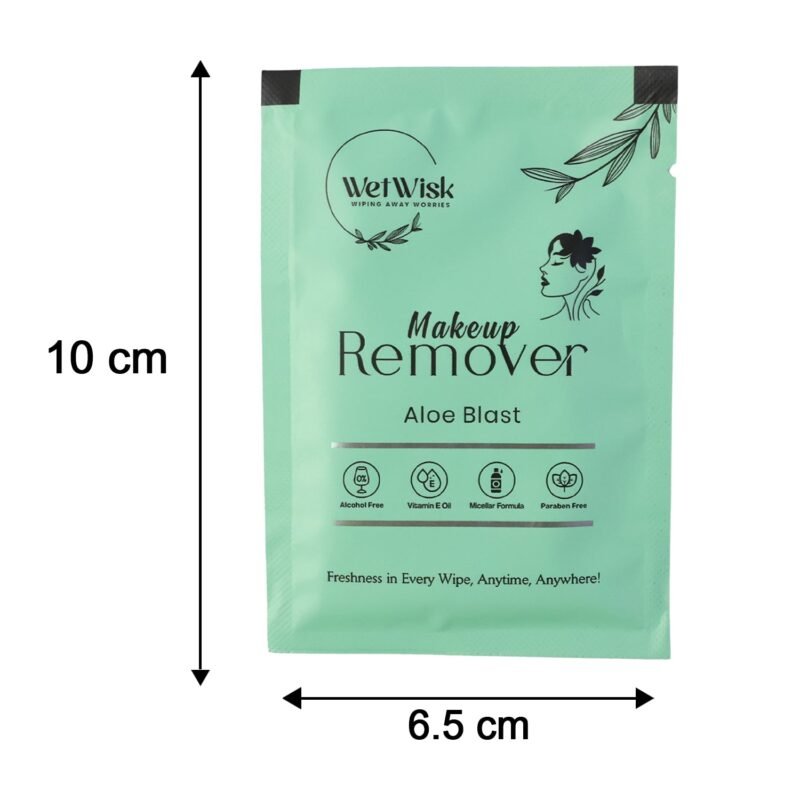 Makeup Remover Wet Wipes � Gentle & Travel-Friendly Facial Cleansing