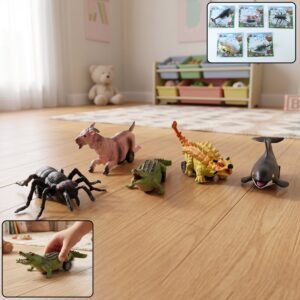 Kids Animal Pull Back Toy � Fun Rolling Motion & Imaginative Play