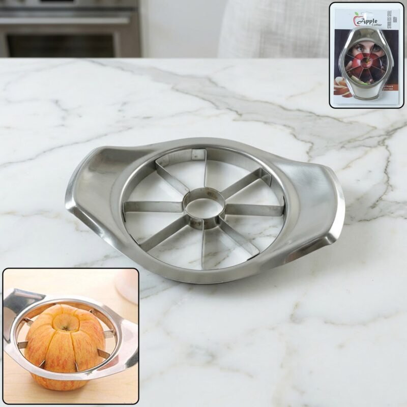 Heavy Duty Stainless Steel Apple Cutter & Slicer – Effortless & Precise