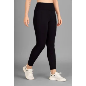 BSB259-TYYYGT-Fulblk-Other1-1000x1000-1.webp Generic Women's Polyester Solid Ankle length High Waisted Tights (Black)