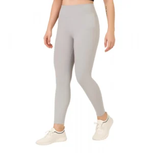 BSB259-TYYYGT-Gry-Main-1000x1000-1.webp Generic Women's Polyester Solid Ankle length High Waisted Tights (Grey)