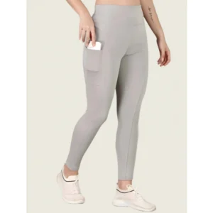BSB259-TYYYGT-Gry-Other1-1000x1000-1.webp Generic Women's Polyester Solid Ankle length High Waisted Tights (Grey)