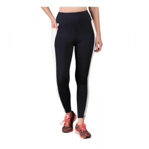 BSB259-TYYYGT-Nvy-Main-1000x1000-1.webp Generic Women's Polyester Solid Ankle length High Waisted Tights (Navy Blue)