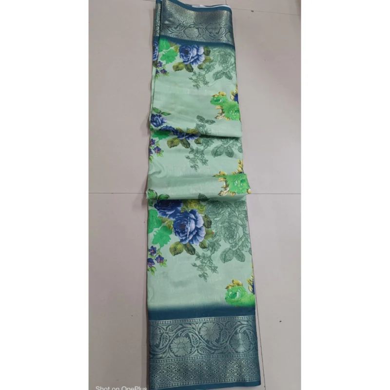 BSB98-SANW1069-Main-1000x1000-1.webp Generic Women's Digital Dolla Silk Printed Saree With Unstitched Blouse 5.5Mtr (Green)