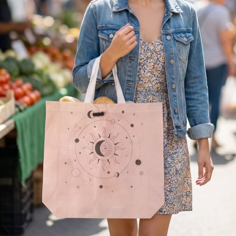 Multipurpose Carry Hand Bag � Secure Lock & Eco-Friendly Design