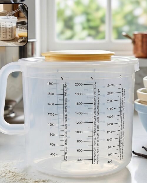 Plastic Measurement Storage Box � Large Capacity & Secure Lid