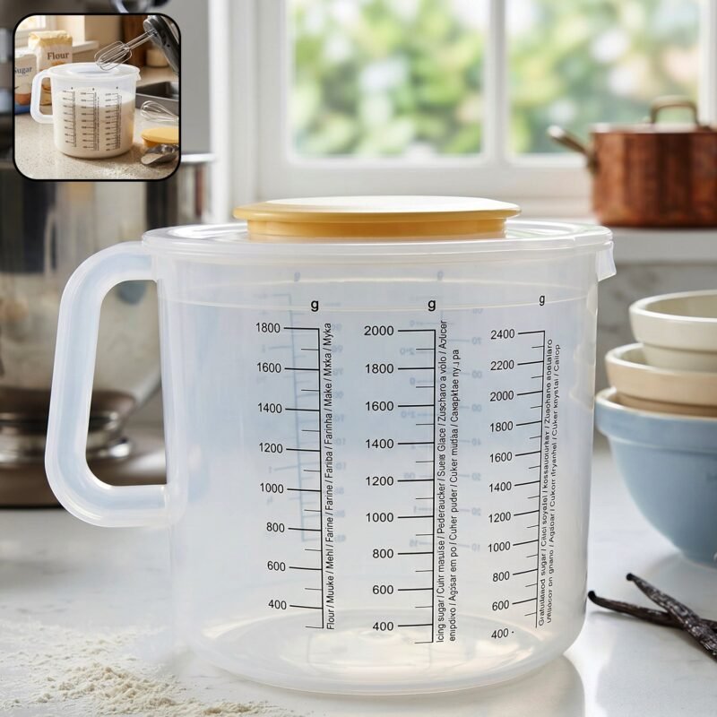Baking-Measuring-Cup-1.jpg Plastic Measurement Storage Box � Large Capacity & Secure Lid