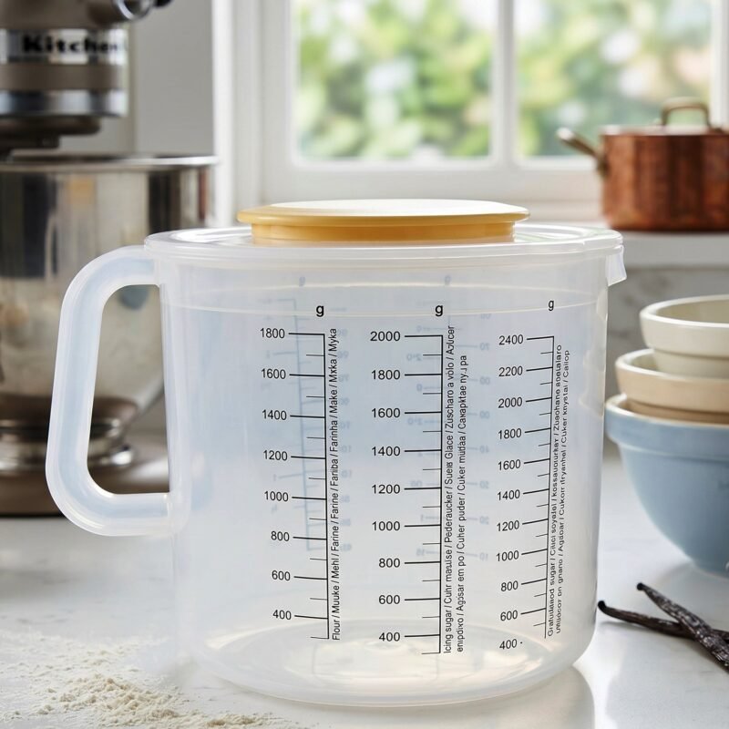 Baking-Measuring-Cup-2.jpg Plastic Measurement Storage Box � Large Capacity & Secure Lid