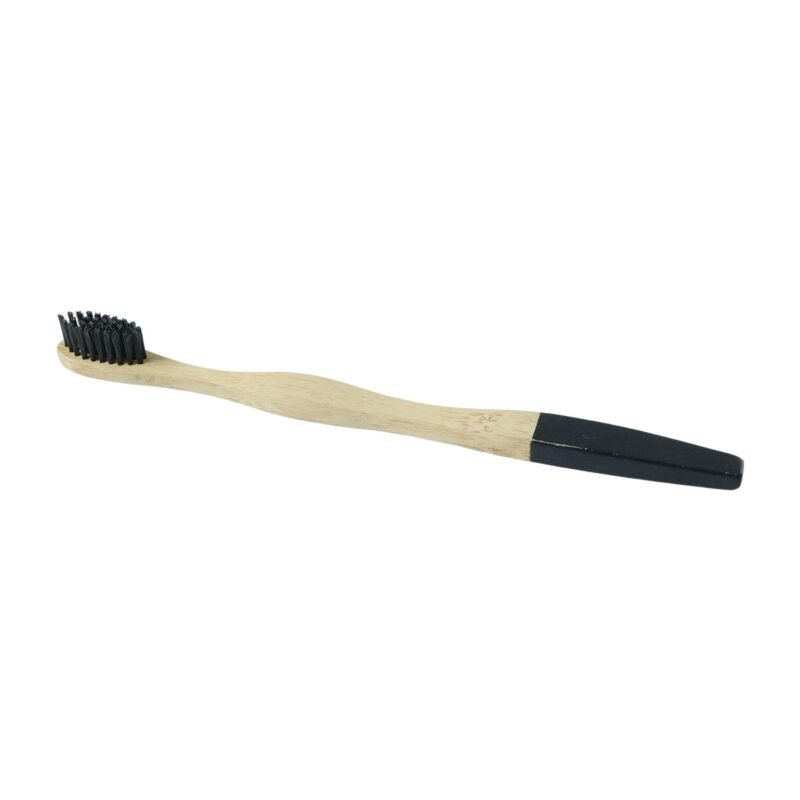 Bamboo Toothbrush – Eco-Friendly & Soft Charcoal Bristles
