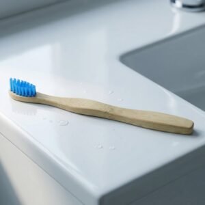 BambooToothbrushBlue-02.jpg Eco-Friendly Wooden Toothbrush – Gentle Daily Oral Care