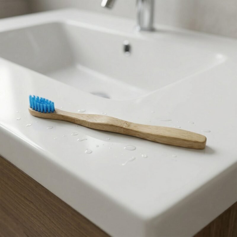 BambooToothbrushBlue-05.jpg Eco-Friendly Wooden Toothbrush – Gentle Daily Oral Care