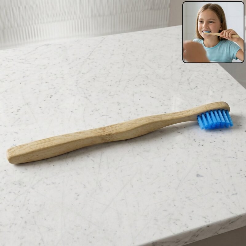 BambooToothbrushBlue-WOSKU-01.jpg Eco-Friendly Wooden Toothbrush – Gentle Daily Oral Care