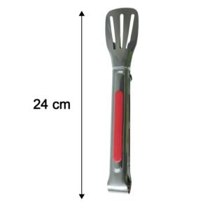 Stainless Steel Multi-Purpose Kitchen Tongs – Heat-Resistant & Anti-Slip Grip