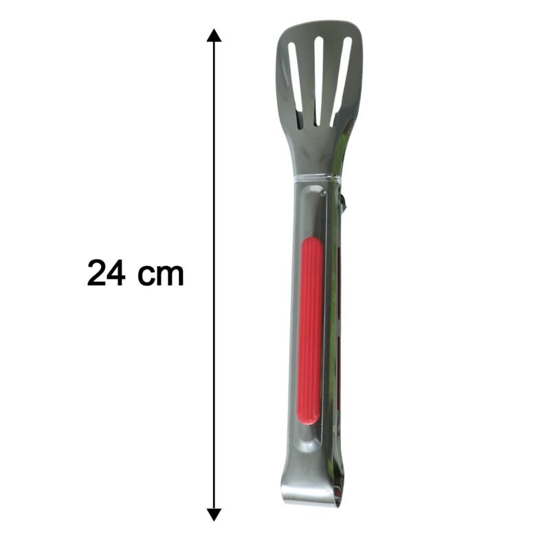 Stainless Steel Multi-Purpose Kitchen Tongs – Heat-Resistant & Anti-Slip Grip