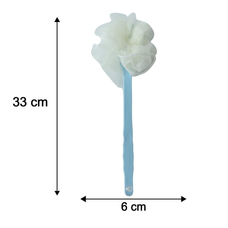 BathBrush-size.jpg Long Handle Shower Brush � Gentle Exfoliation for Deep Clean
