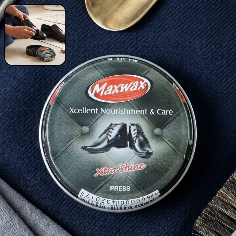 Black-Shoe-Polish-1.jpg Maxwax black shoe polish cream � Deep nourishment & shine
