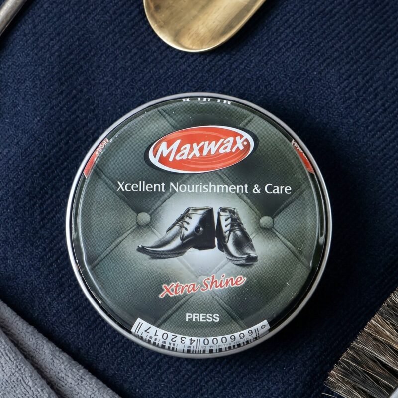Black-Shoe-Polish-2.jpg Maxwax black shoe polish cream � Deep nourishment & shine
