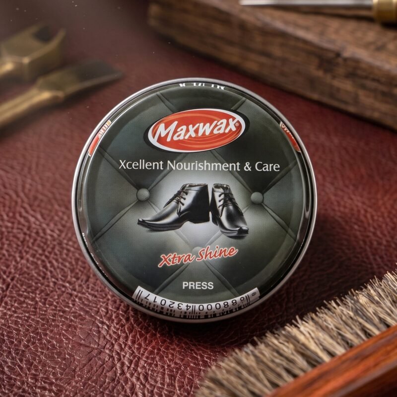 Black-Shoe-Polish-4.jpg Maxwax black shoe polish cream � Deep nourishment & shine