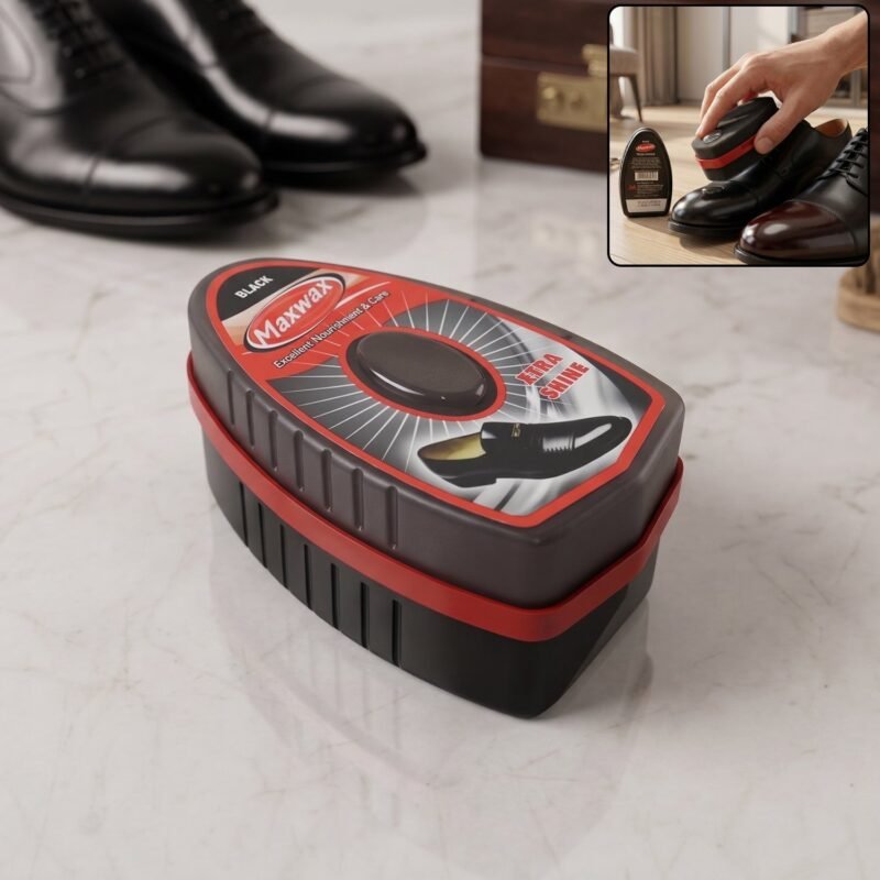 BlackShineShoePolish-WOSKU-01.jpg Black Shoe Shiner � Instant Gloss & Easy Portable Care