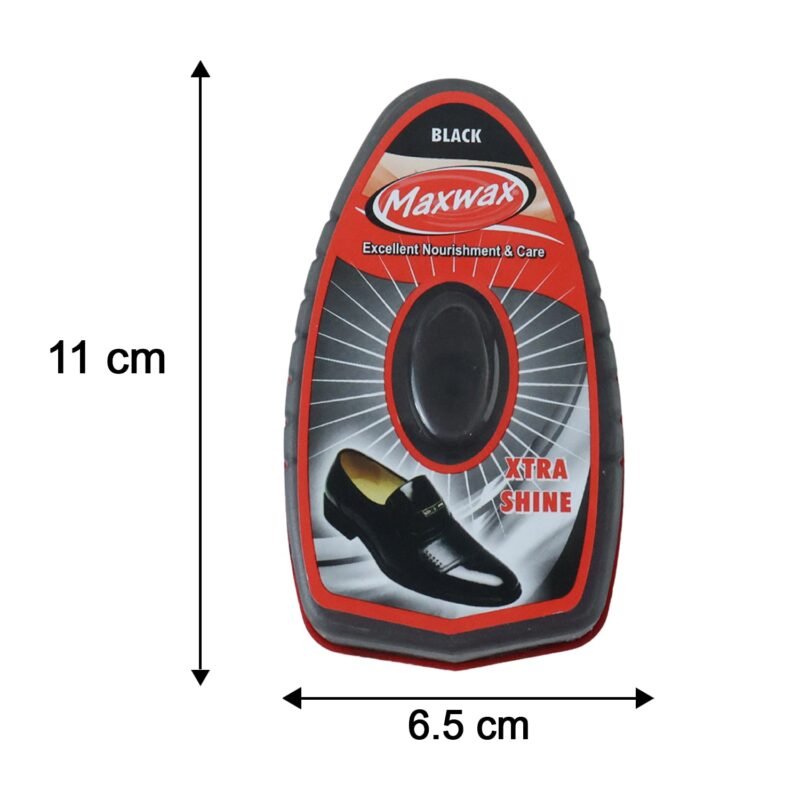BlackShineShoePolish-size.jpg Black Shoe Shiner � Instant Gloss & Easy Portable Care