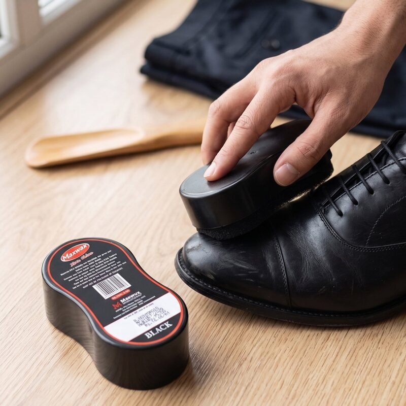 Shoe Shiner � Instant Shine with Built-in Sponge Applicator