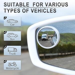 BlindSpotMirror-06.jpg Car Blind Spot Mirror – White Round Set for Enhanced Safety