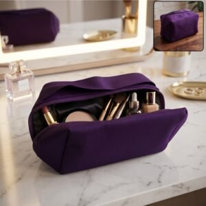 Travel Makeup Organizer Bag � Waterproof & Compact for On-the-Go