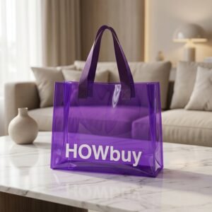 Transparent Carry Bag � Durable Eco-Friendly & Stylish Tote