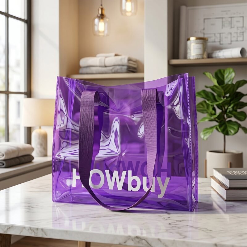 Transparent Carry Bag � Durable Eco-Friendly & Stylish Tote