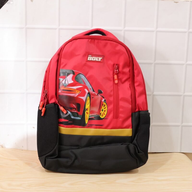 BoltKidsSchoolBag-live.jpg 19-inch Kid�s School Bag � Spacious & Stylish with Car Design
